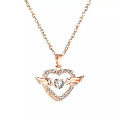 Heart With Wings Necklace